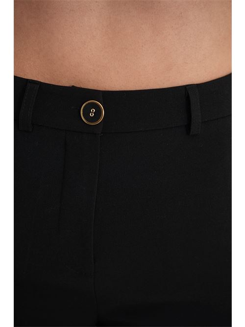 Pantalone palazzo GM by Gai Mattiolo | GM3313NERO